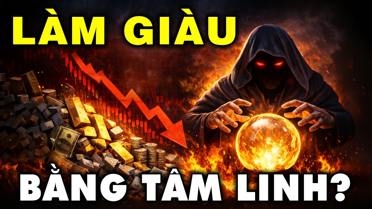 Vàng Bạc Sụp Đổ Vì Ai — Hay Vì Năng Lượng Tham Lam Và Hoảng Loạn Của Con Người?