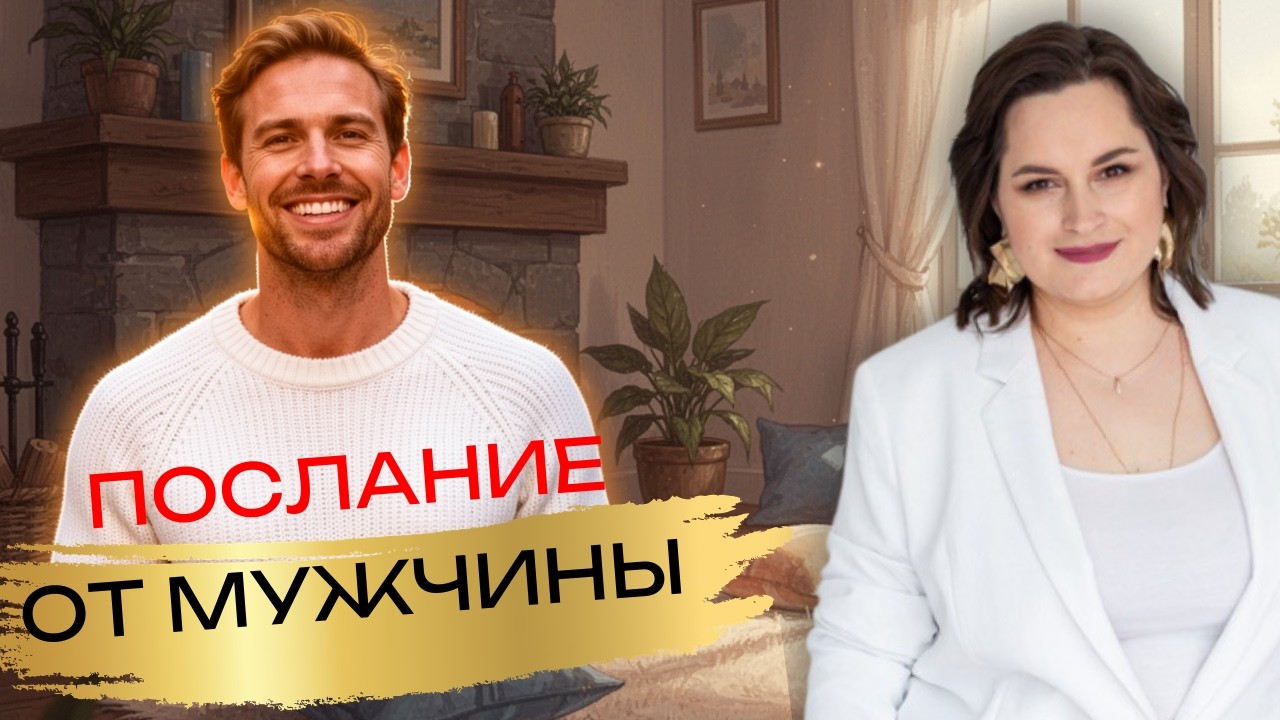 Что твой мужчина хочет тебе передать? 💌 Срочное послание #обучениетаро #заглянивбудущее