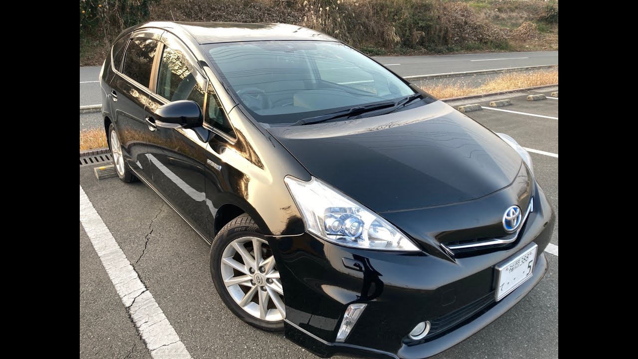 adloop-cars H23/11 トヨタ プリウスα Sツーリング 走行157000㌔ 車検令和6年10月迄 フルセグTV バックカメラ Bluetooth 17インチアルミ ドラレコ前後
