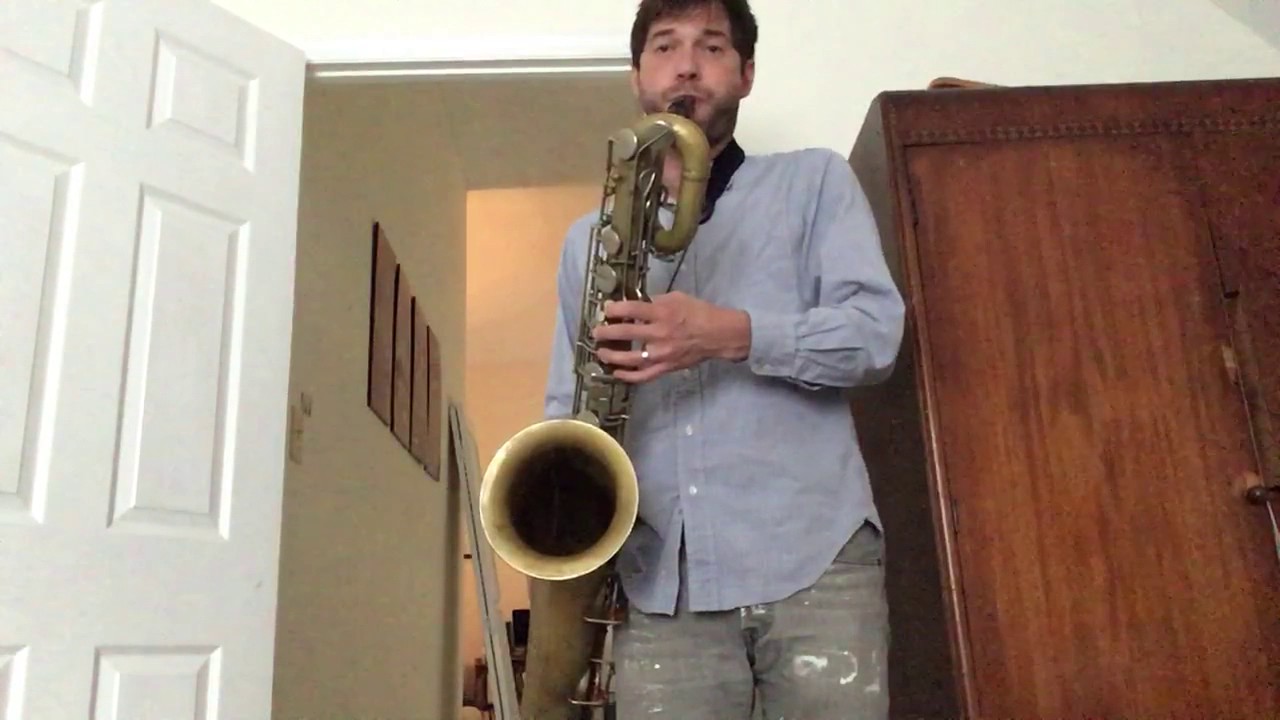 Martin baritone saxophone 1944