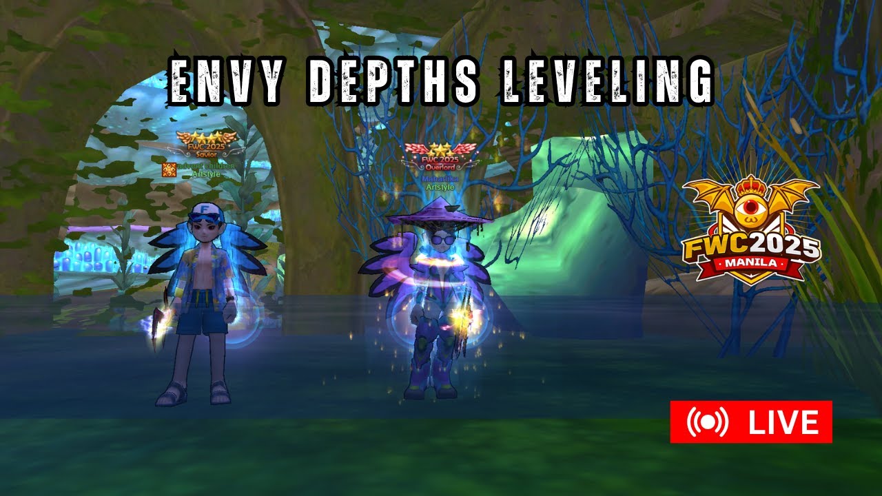 Road to Lv165 | Envy Depths Leveling | Flyff Universe 2025 Live