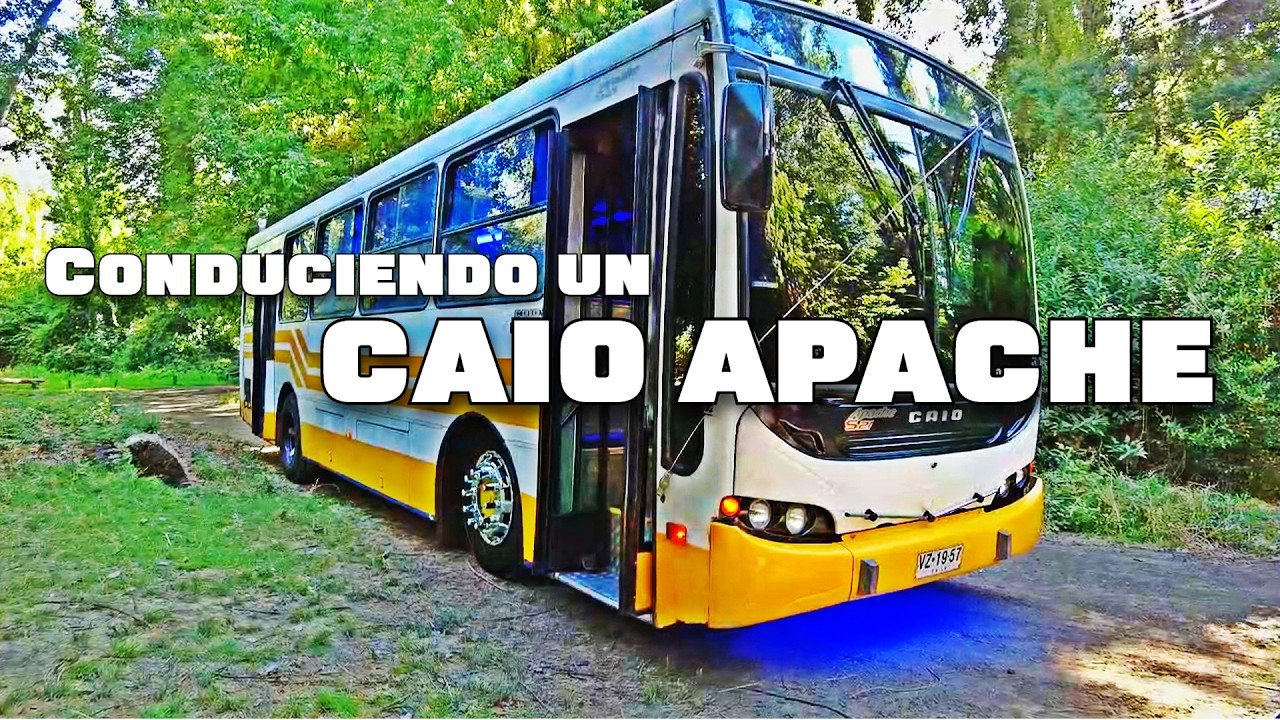 Conduciendo Primera Persona una MICRO AMARILLA Caio Apache Bus Mercedes Benz Brasile&ntilde;o