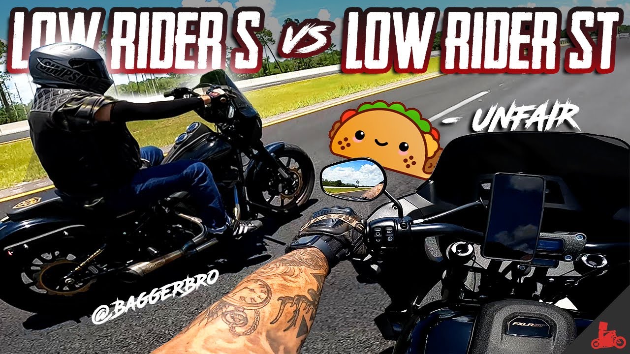 Harley-Davidson Low Rider ST и Low Rider S: НЕСПРАВЕДЛИВОЕ сравнение