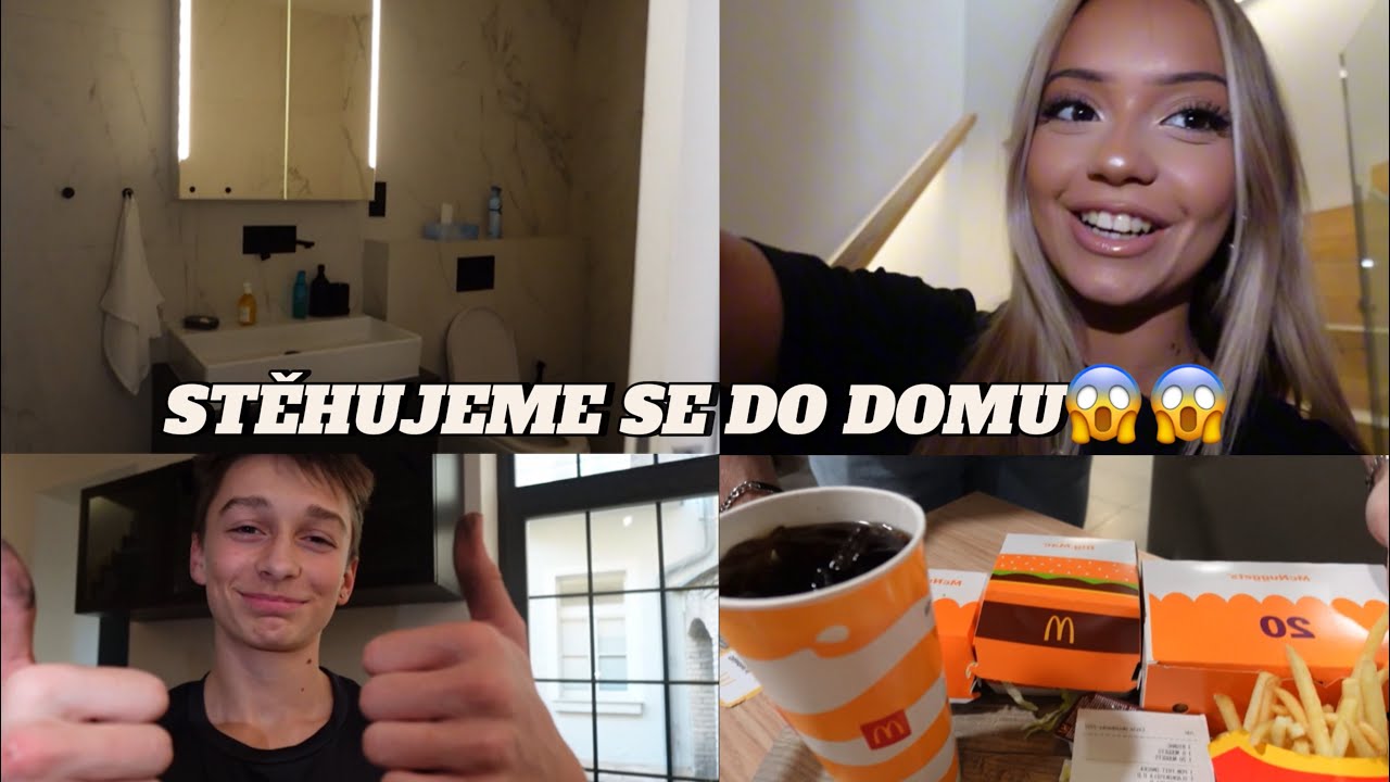 STĚHUJU SE S JIRKOU DO DOMU? | stěhovací vlog #1 | Beata Anna