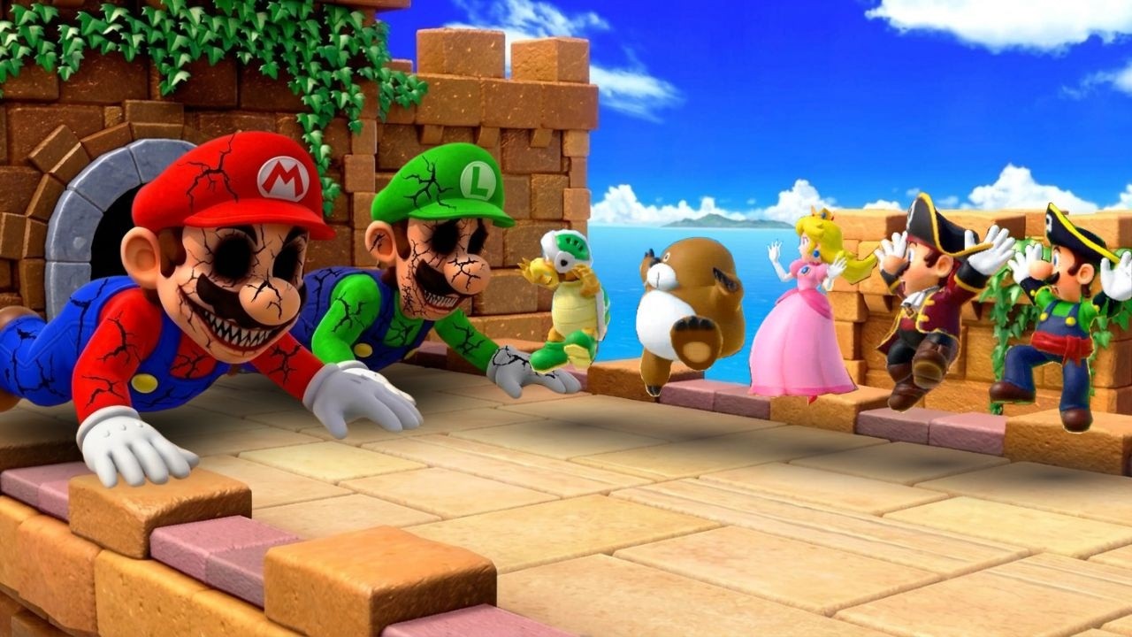 [スーパー マリオパーティ: ミゲームマリオPirate Vs ルイージ Pirate Vs ワリオPirate Vs ワルイージPirate ( CPU最強 たつじん)]
