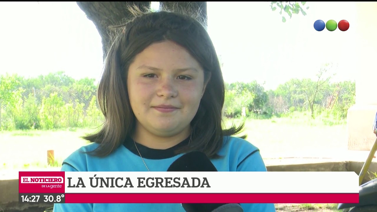 Priscila, la ÚNICA EGRESADA DE LA ESCUELA - El Noti de la Gente