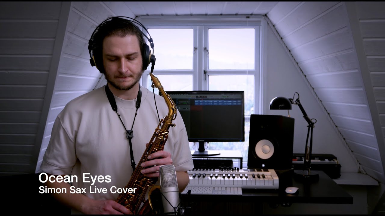 Ocean Eyes - SimonSax Live Saxophone Cover