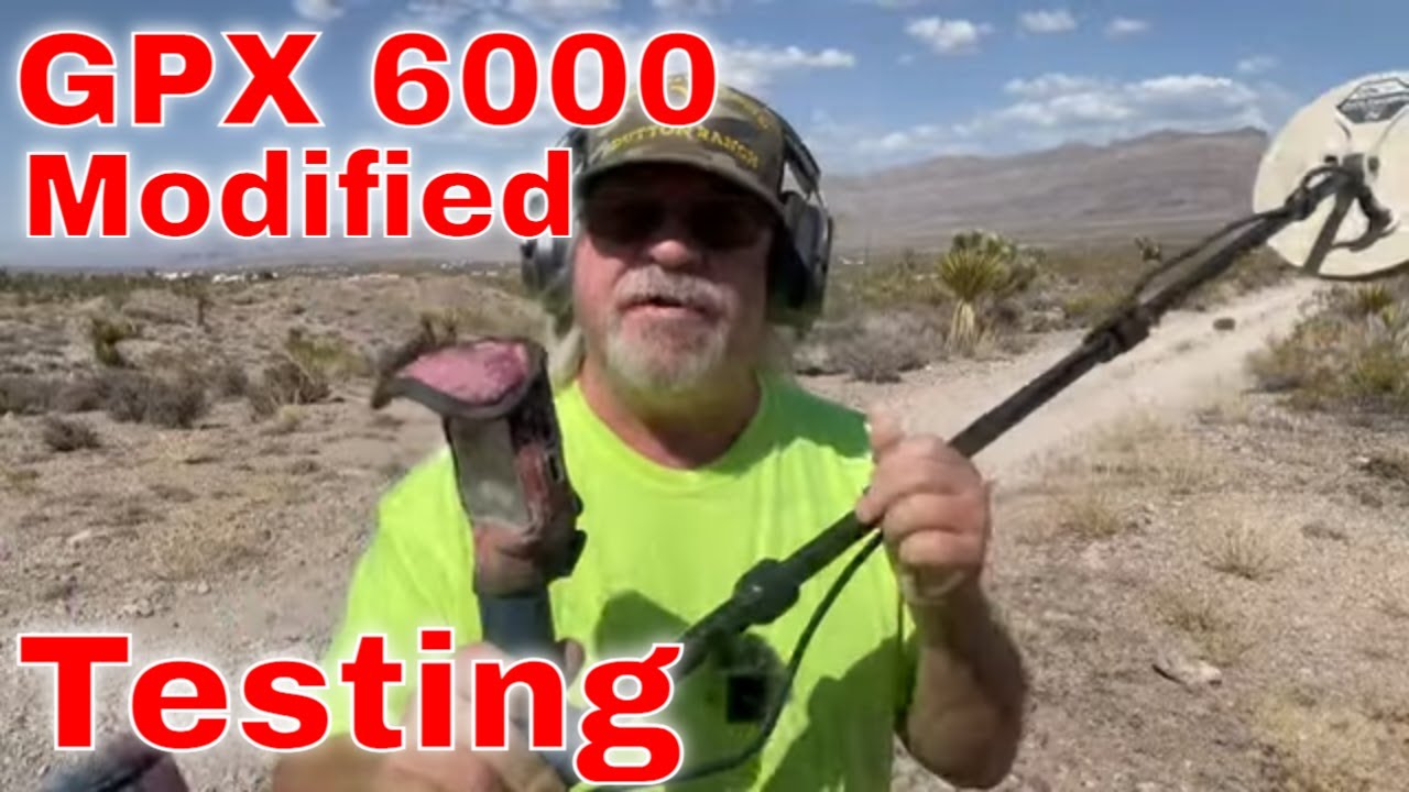 Modification. Minelab GPX 6000 - Is it any better?