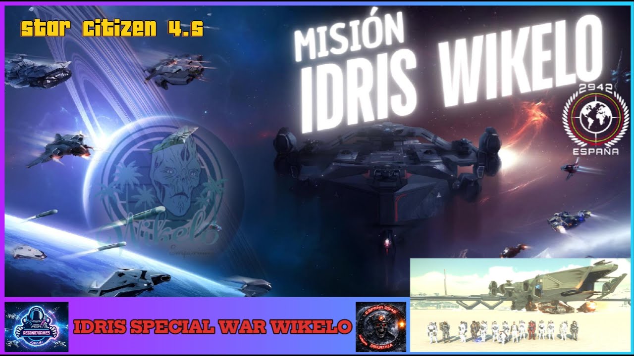 Misión IDRIS SPECIAL WAR WIKELO EDITION ! extracción con ESPAÑA 2942