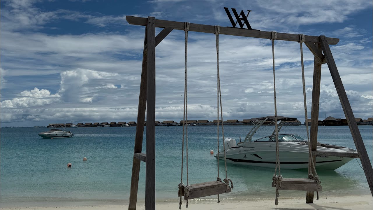 Full Island Resort Tour  - Waldorf Astoria Maldives Ithaafushi - including 3 villa room tours