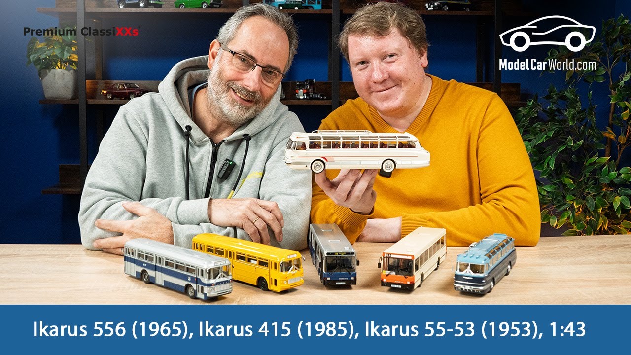 Legend&auml;re Ikarus-Busse im Ma&szlig;stab 1:43 &ndash; Premium ClassiXXs Neuheiten bei Model Car World!