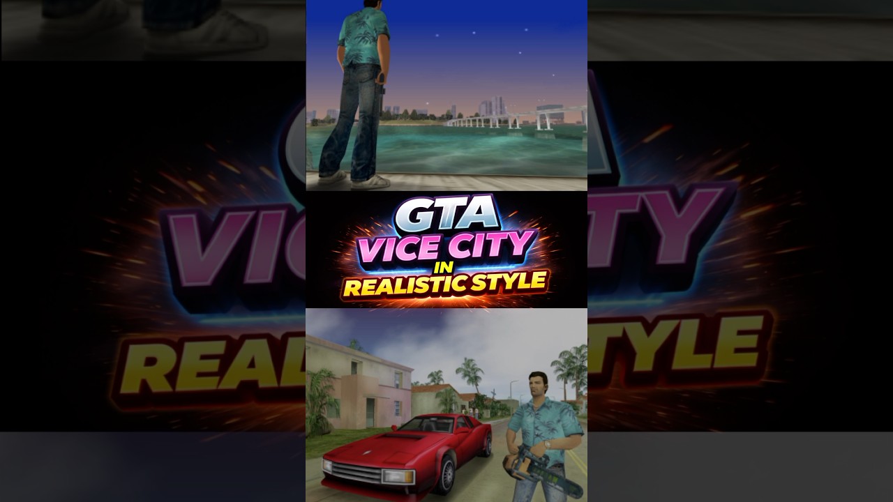 GTA Vice city on Realistic style