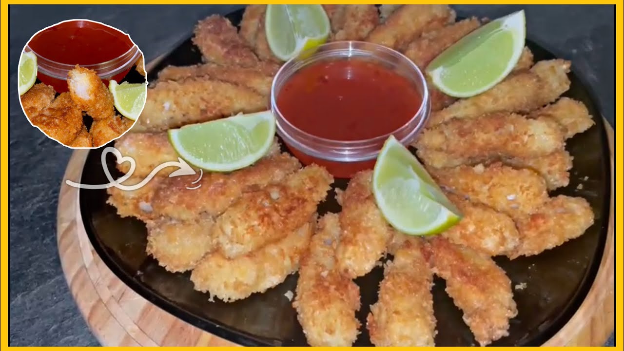 LEKKERSTE GEFRITUURDE PANKO GARNALEN 🍤 🍤 | FRiED SHRiMPS | RECEPTEN OUM YOUNES #123