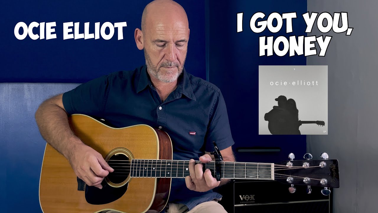 Ocie Elliot - I Got You, Honey - Урок игры на гитаре
