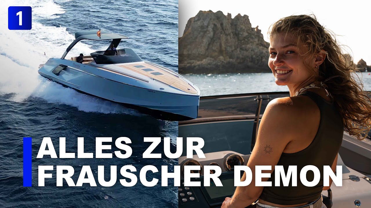 Frauscher 1414 Demon mit 880 PS (2026) - Komplette Vorstellung in Port Adriano, Mallorca