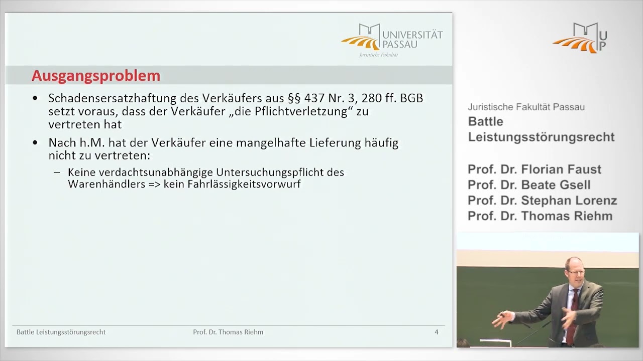 Battle Leistungsstörungsrecht 2015