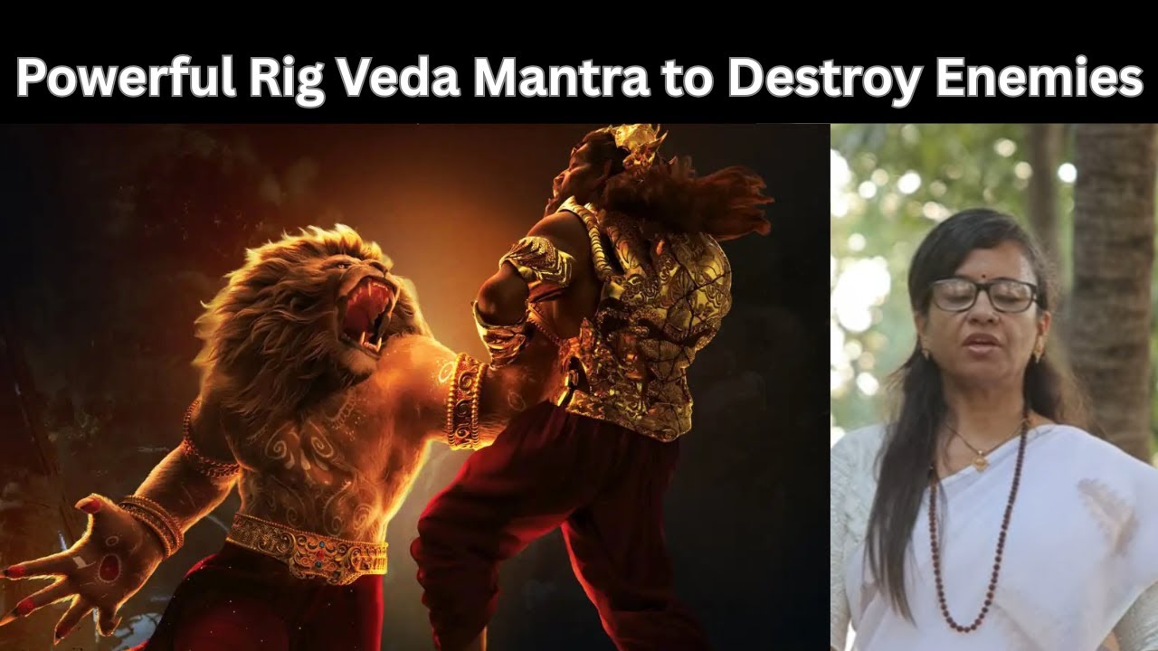 Manyu Suktam Rig Veda by Smt. Kavita | Destroy Enemies