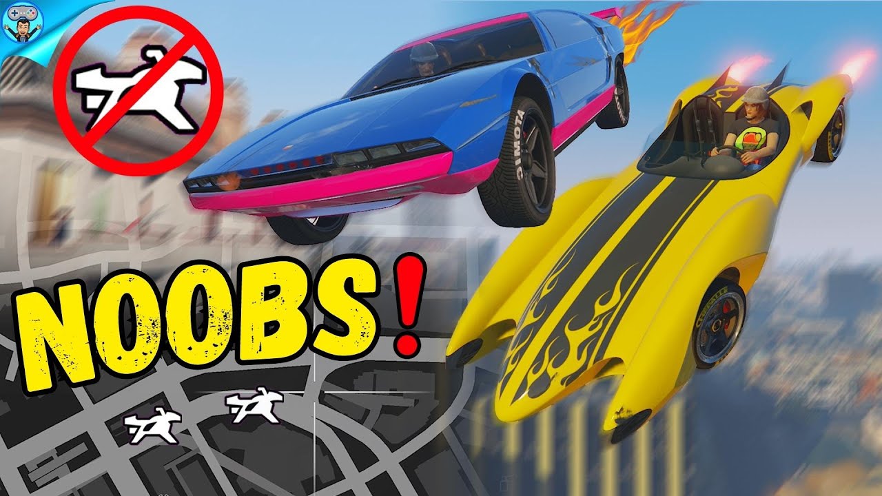 Trolling Oppressor MK2 griefers on GTA Online!