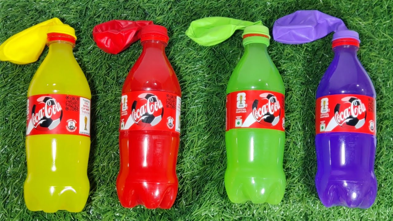 EXPERIMENT: Giant Balloons Explosion with Huge Fanta, Orbeez, Mtn Dew, Cola & Mentos