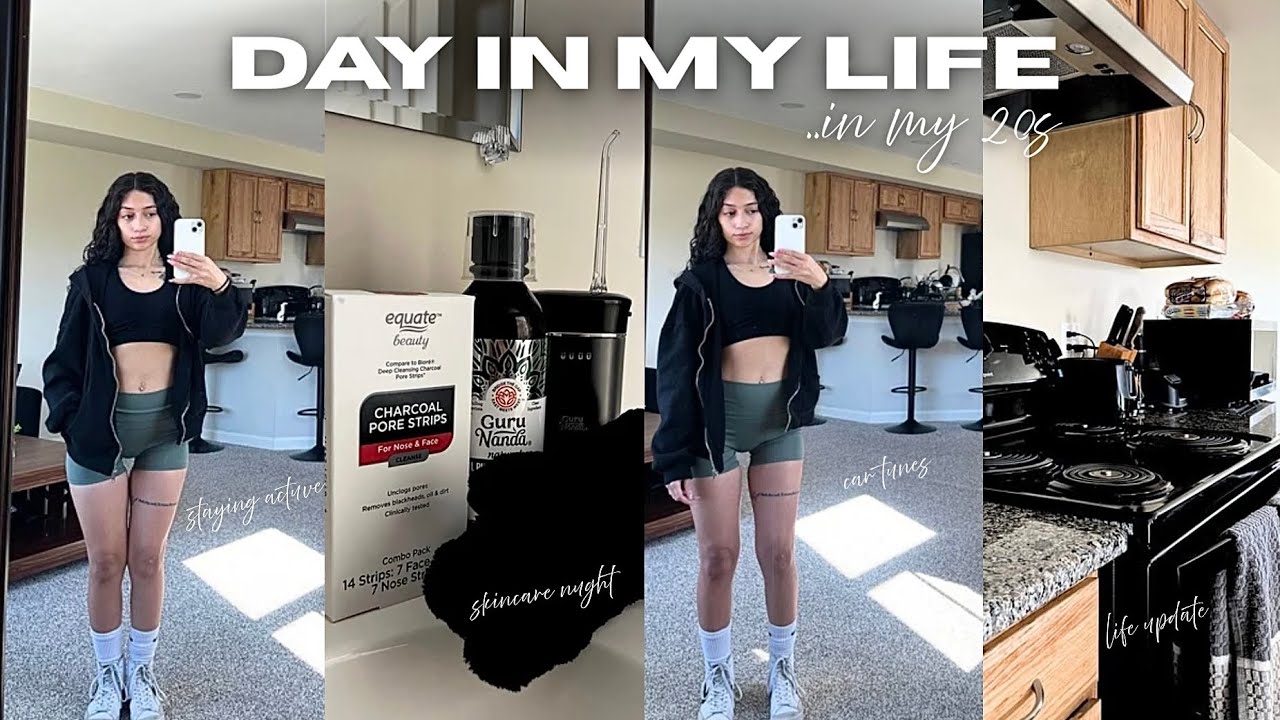 DAY IN MY LIFE..in my 20s 🤍 another life update, yap sesh, skincare night, tunes & more ✨