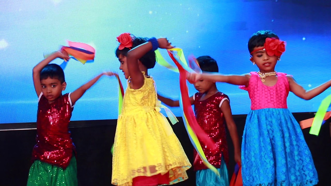 Rainbow Dance by KG Students