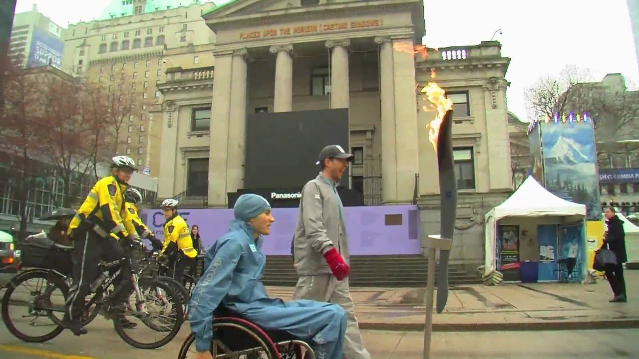 Paralympic Torch Relay: Vancouver, British Columbia & Opening Ceremony