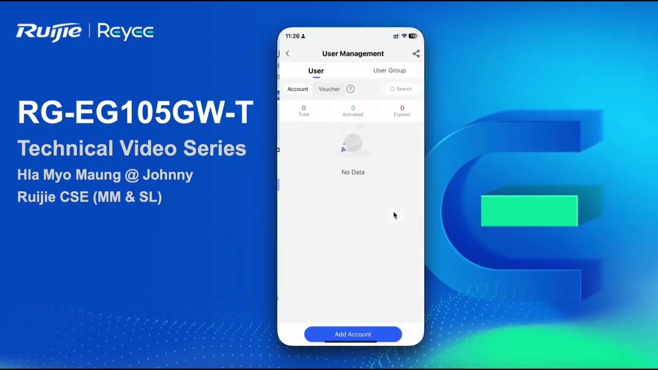 🔥Ruijie Reyee App ဖြင့် ဘောက်ချာကုဒ် ဆက်တင်များ သတ်မှတ်ခြင်း🔥