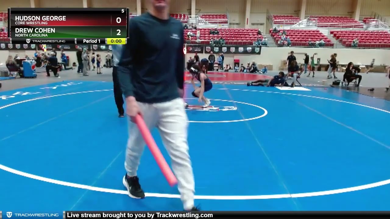 101-102 Lbs Round 2 - Drew Cohen, North Carolina Vs Hudson George, CORE Wrestling B329