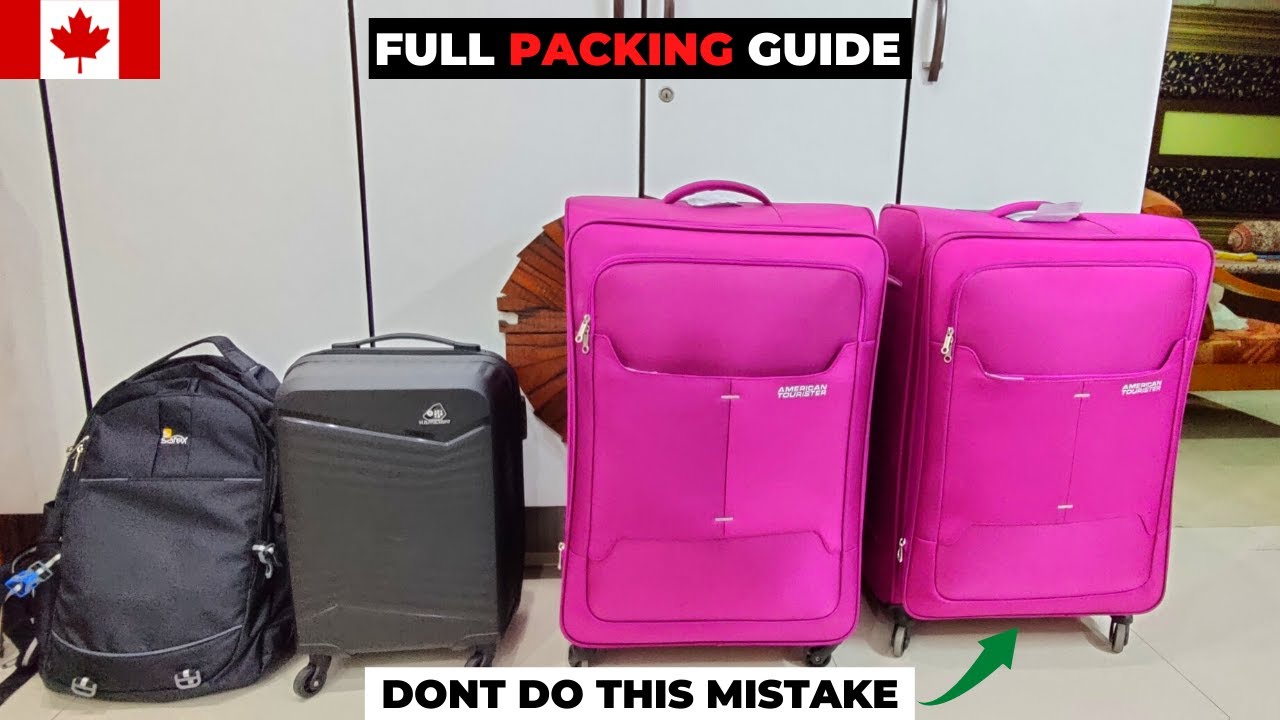 PACKING FOR CANADA IN 2021 - DETAILED PACKING LIST | PACKING LIST FOR INTERNATIONAL STUDENTS 2021 |