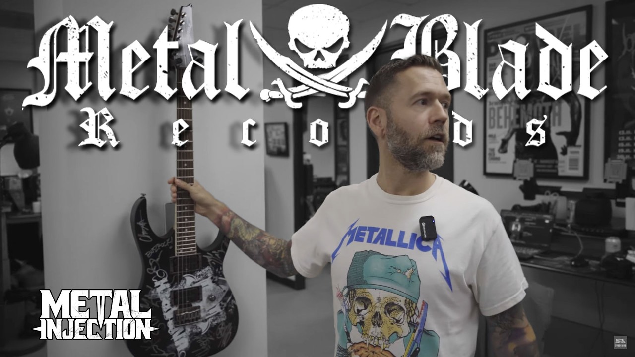 Dave Davidson of REVOCATION in 'The Metal Blade Office' | Metal Injection