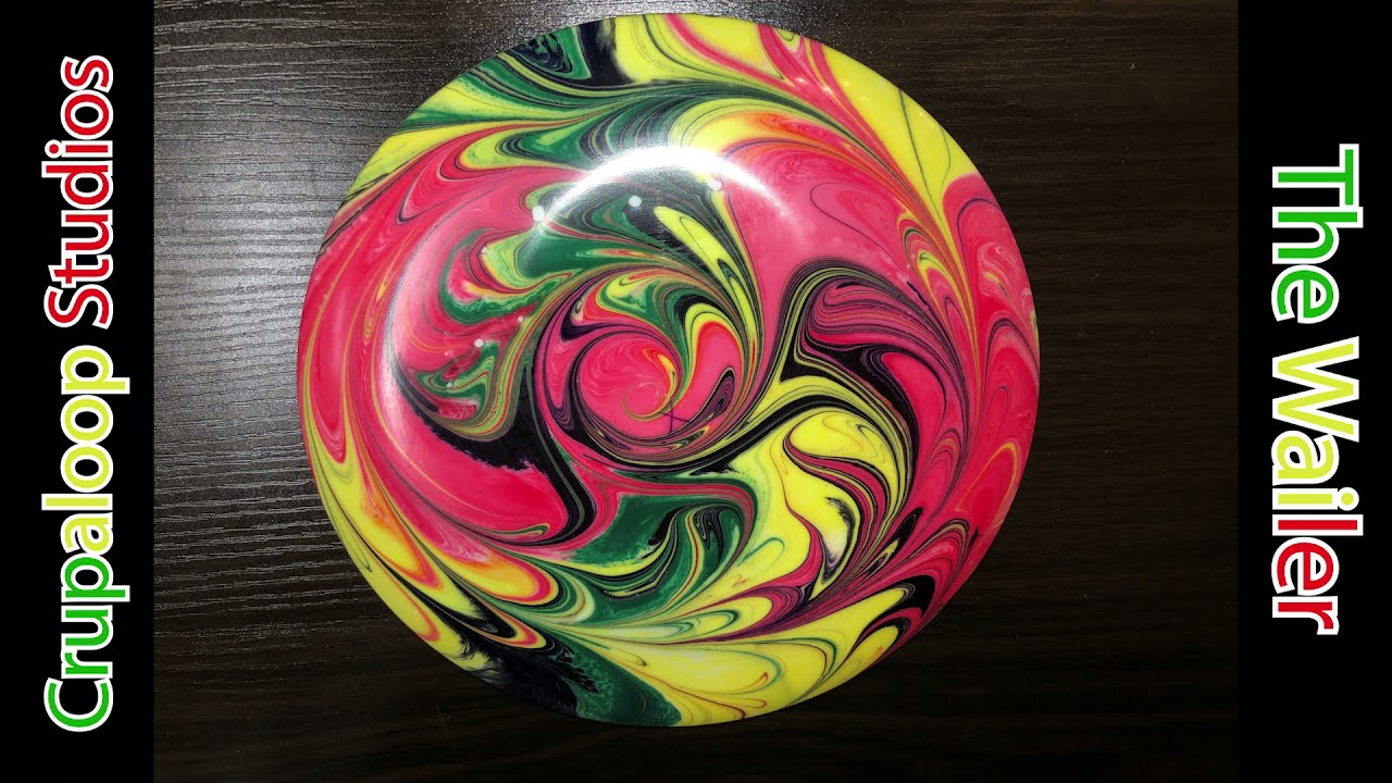 The Wailer - Disc Golf Glue Bed Dye - Crupaloop Studios