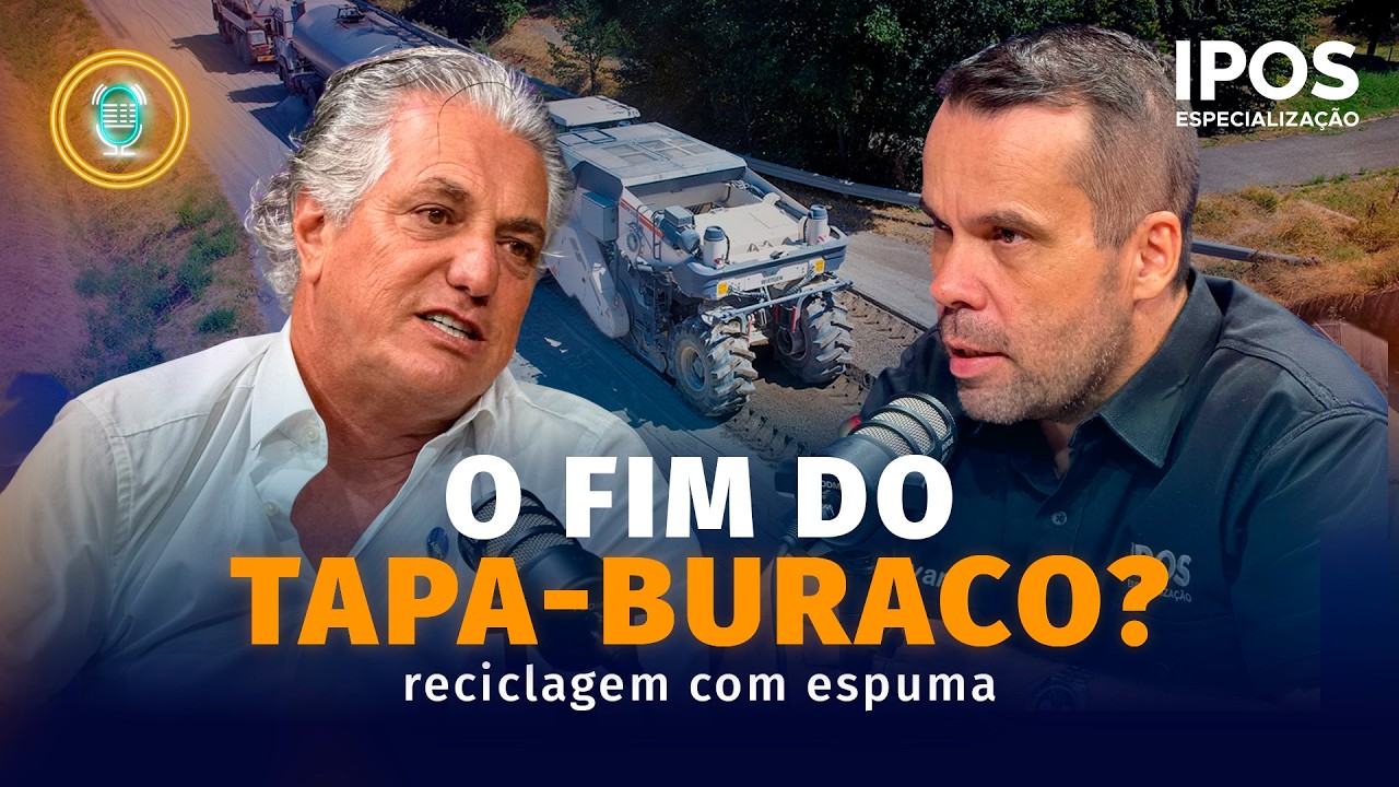 🎙️ PODCAST AO VIVO | SOLUÇÕES SUSTENTÁVEIS EM PAVIMENTAÇÃO I FREMIX I IPOS  i #071