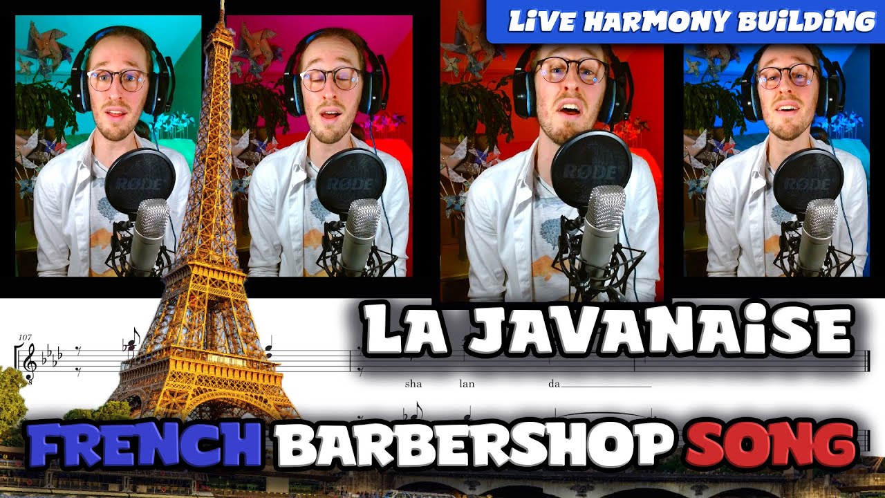 barbershop music but it's a french love song
