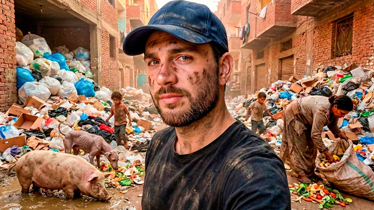 Así es la CIUDAD BASURA de El Cairo | Egipto 🇪🇬