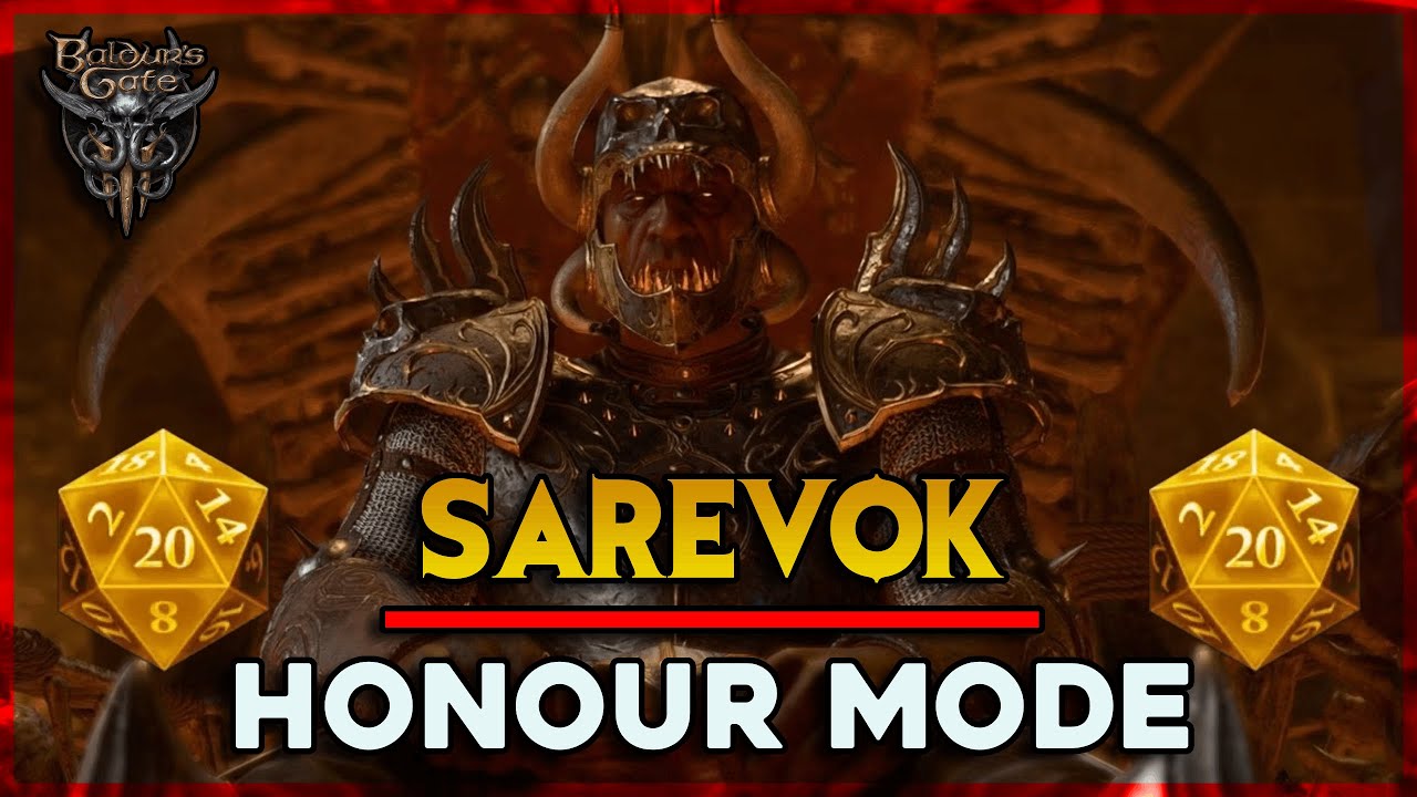 Sarevok Fight Honour Mode - Baldur's Gate 3