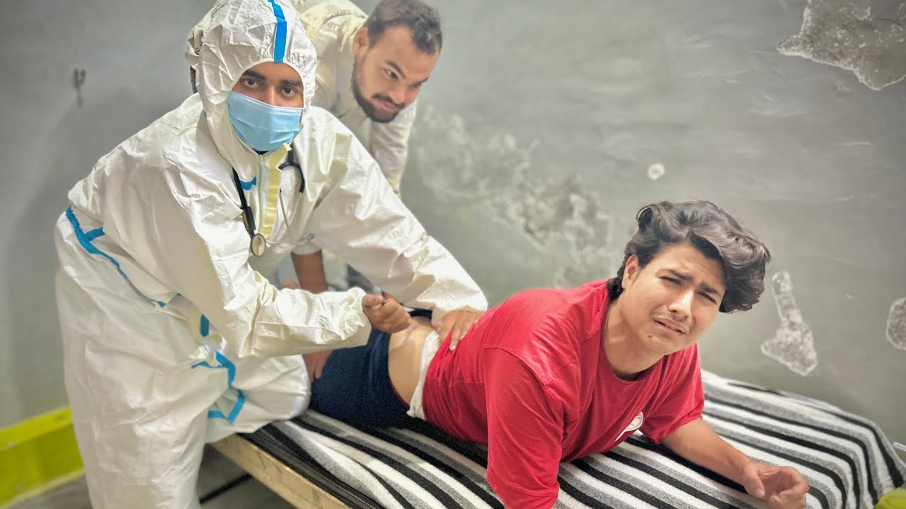 #injection #funny video इंजेक्शन नहीं लगबा रहा जबरजस्ती लगाया 🤣😛💉