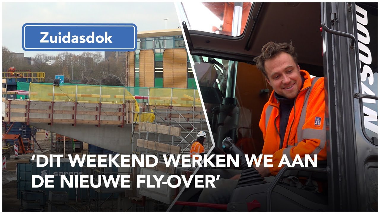 Weekendafsluiting verbindingsweg A10 West naar A10 Zuid