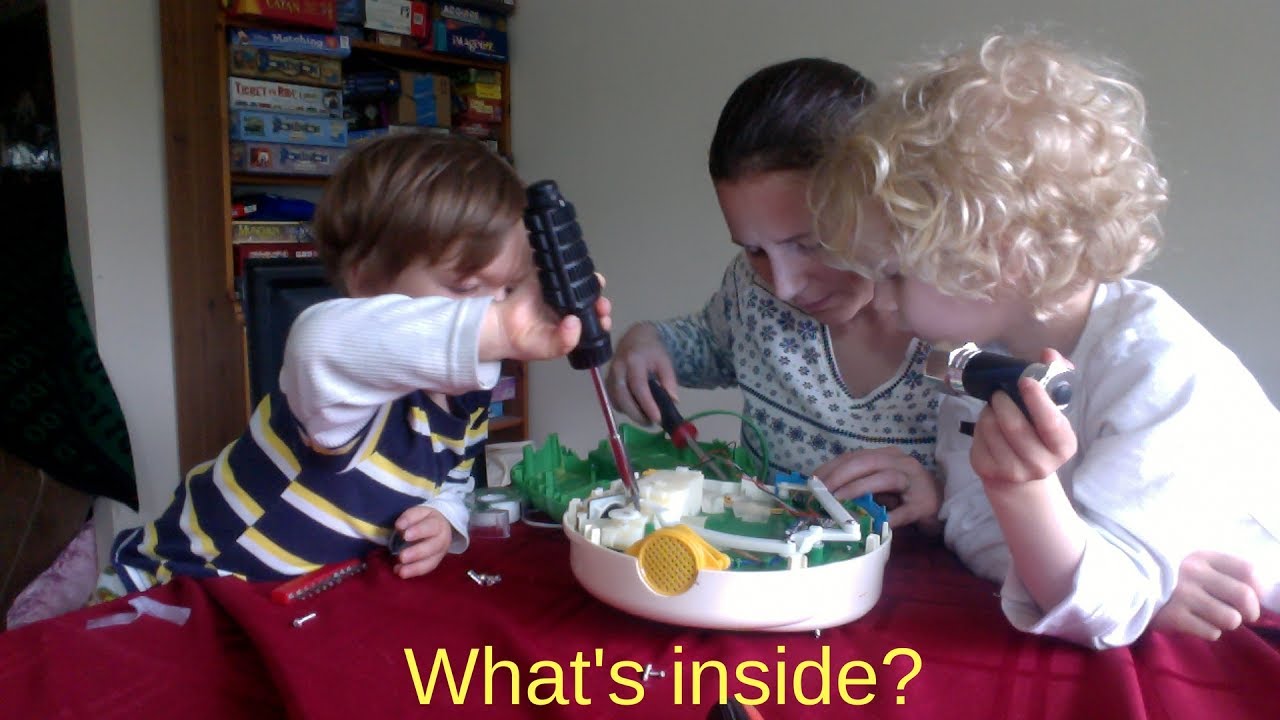 NerdStuff Activity: Teardown electronics with kids