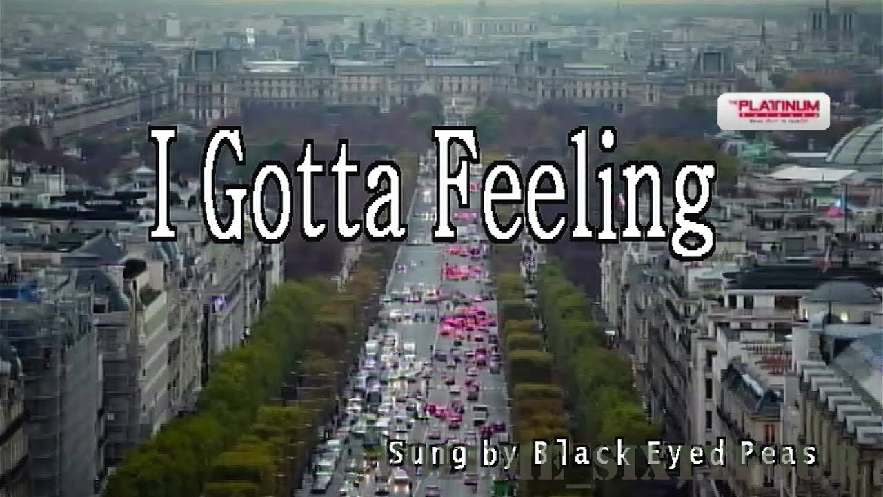 Black Eyed Peas - I Gotta Feeling || Karaoke/Lyrics/Instrumental