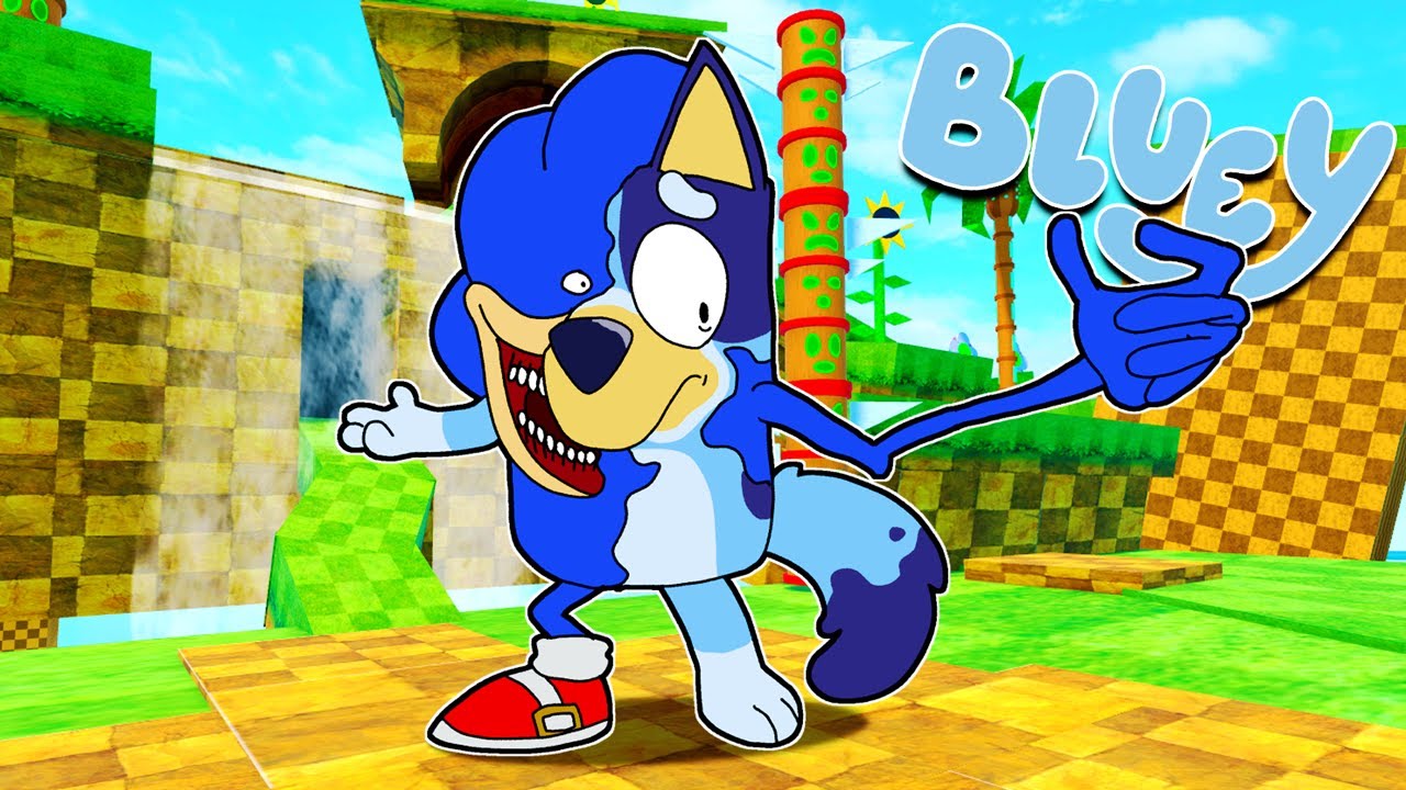 BLUEY se TRANSFORMA en SHIN SONIC | Las Aventuras de BLUEY en ROBLOX!