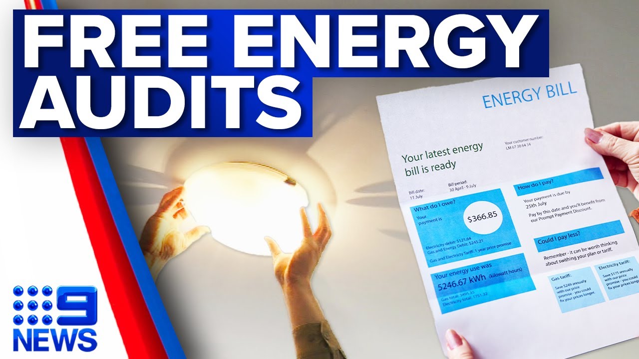 Electricians offering free home energy audits to help with rising energy bills | 9 News Australia
