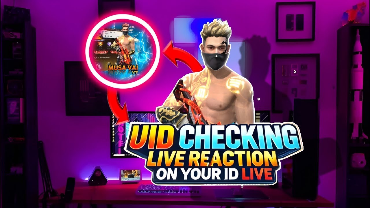 এই Free Fire ID দেখে মাথা নষ্ট! 😱 FF ID Reaction #musavaiyt #freefirelive