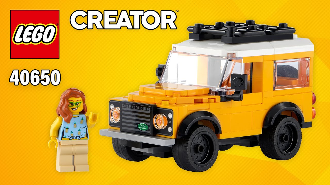 Инструкции по сборке LEGO® Creator Land Rover Classic Defender (40650) [150 деталей] @TopBrickBui...