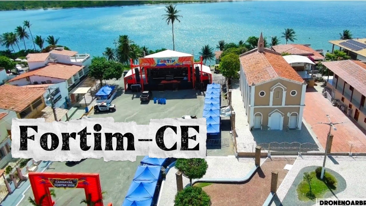 Carnaval Fortim 2026 | Voo de drone