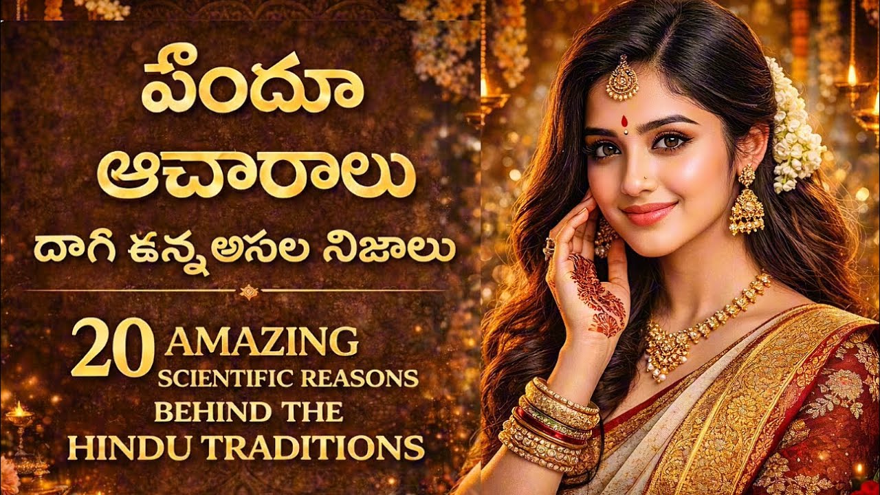 హిందూ సంప్రదాయాల వెనుక 20 శాస్త్రీయ కారణాలు | 20 Amazing Scientific Reasons Behind Hindu Traditions 