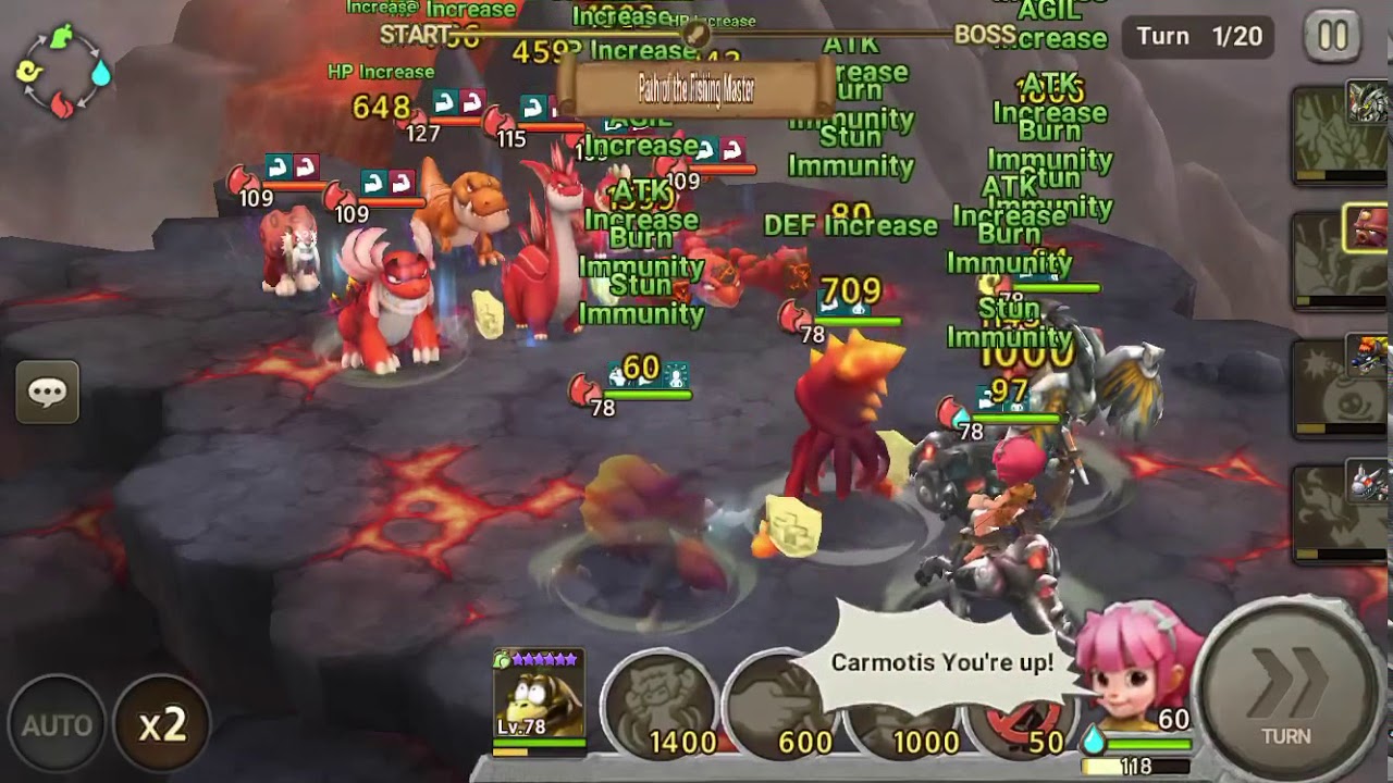 Stone Age Begins - Fire Spirit Boss Hunting Ground (Master Level)