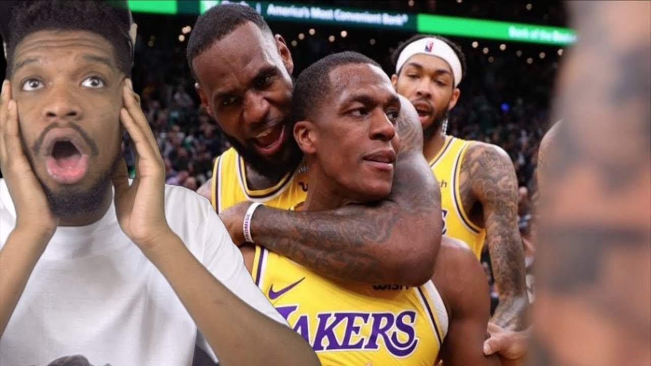 RONDO GETS HIS REVENGE!! LAKERS vs CELTICS HIGHLIGHTS