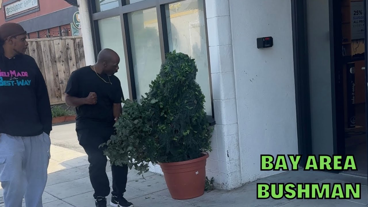 Bushman Prank @NUG dispensary in Oakland and East Bay California!