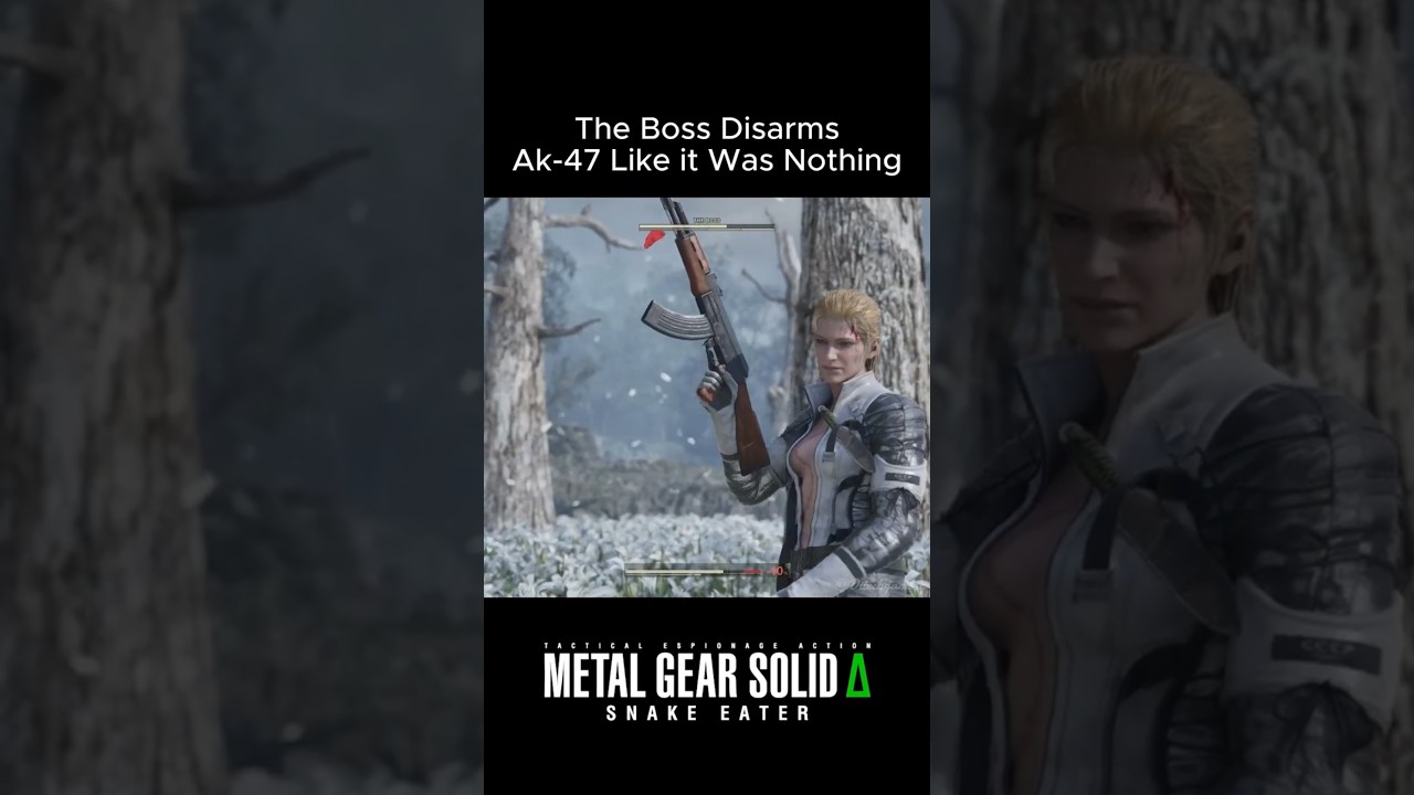 The Boss: My snake is solid #metalgearsolid #metalgearsolidtheboss