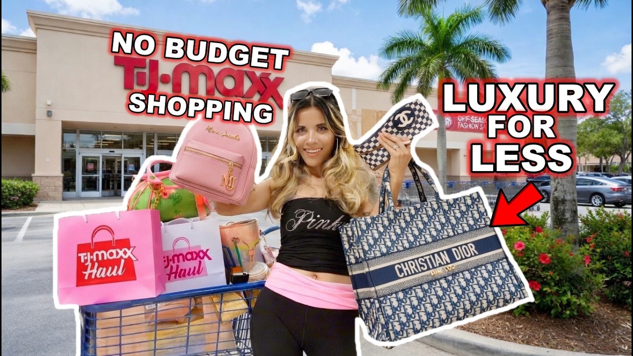 SHOCKING TJ Maxx No-Budget Spree: Girly Luxury Bargains That'll Blow Your Mind!